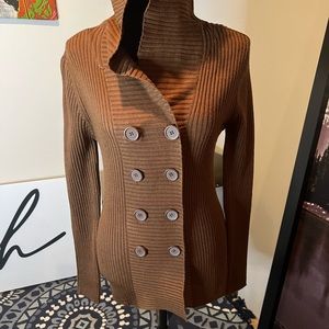 Liu Double Breasted Sweater